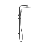 Abey Gareth Ashton Arch Rail and Shower Two In One Shower System - Black